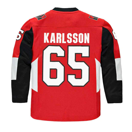 Ottawa Senators Erik Karlsson #65 Long sleeves FanFit