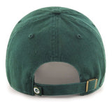 Green Bay Packers NFL ’47 Brand Adjustable Unstructured Clean Up Green Hat