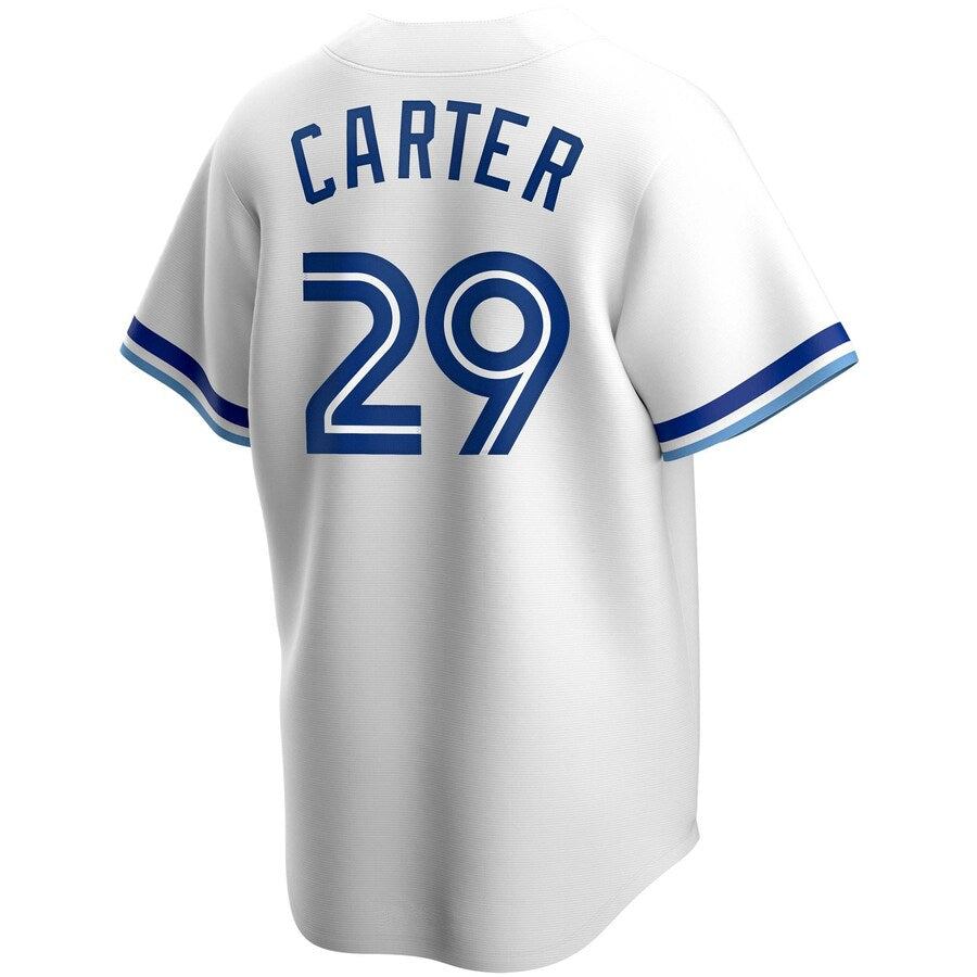 Men's Toronto Blue Jays Joe Carter Nike White Home Limited
