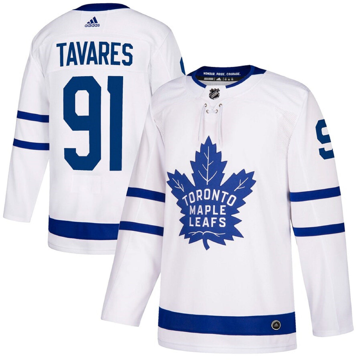 Men's adidas John Tavares Blue Toronto Maple Leafs Home Authentic Player  Jersey