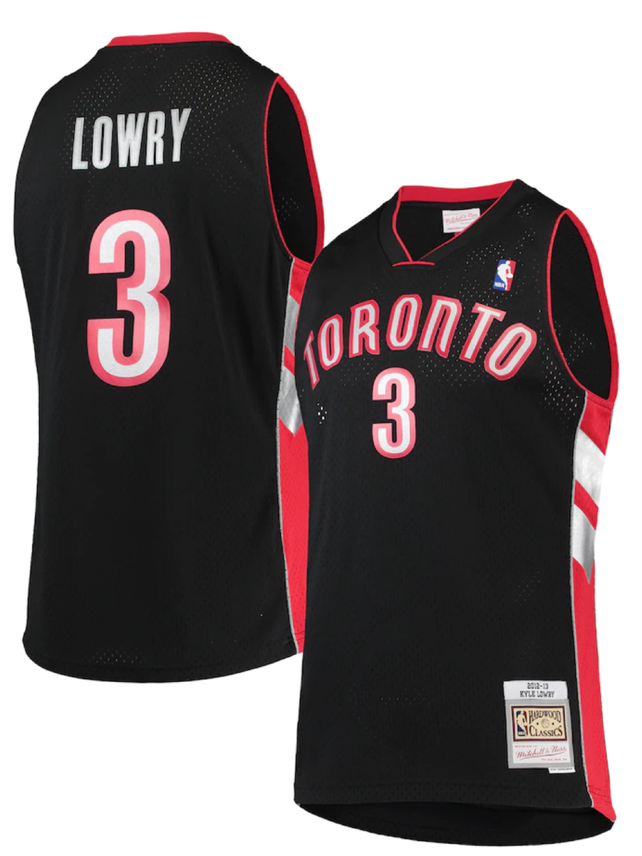 Men s Mitchell Ness NBA Kyle Lowry Toronto Raptors 2012 13 Hardwood The Sports Collection