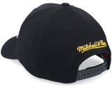 Men's Los Angeles Lakers Reload Mitchell & Ness Black Wool Adjustable Fit Snapback Hat