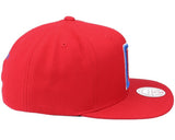 Men's LA Clippers Mitchell & Ness Red Wool Snapback Hat