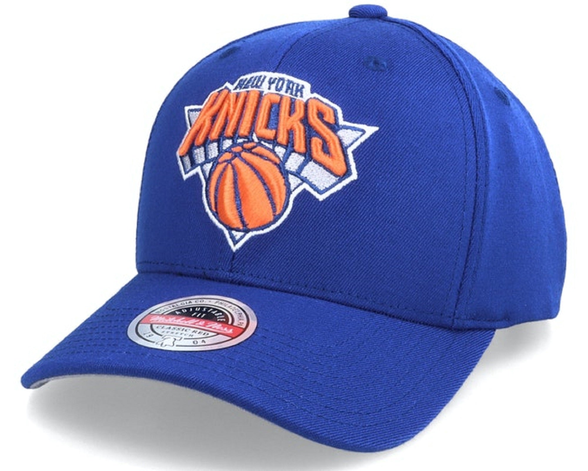 Men's New York Knicks Mitchell & Ness Blue Wool Snapback Hat – The