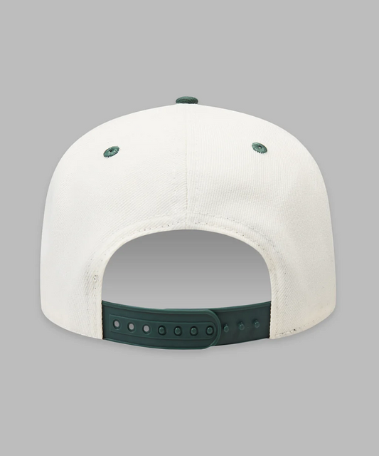 Paper Planes Scripted Mantra Color block Snapback Hat - White