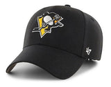 Pittsburgh Penguins NHL Basic '47 MVP Cap - Black