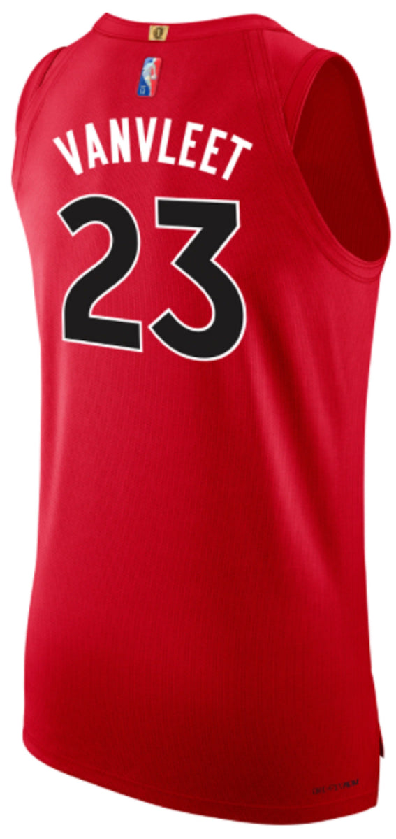 Men's Fanatics Branded Fred VanVleet Red Toronto Raptors 2021/22 Fast Break Replica Jersey - Icon Edition