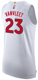 Raptors Nike Men's 2021-22 Authentic Icon Diamond Jersey White - VanVleet