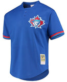 Mitchell & Ness Men's MLB Toronto Blue Jays Roy Halladay #32 Cooperstown Mesh Batting Practice Jersey - Royal