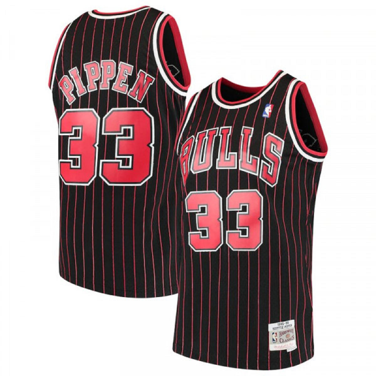 Mitchell & Ness NBA SWINGMAN JERSEY CHICAGO BULLS 1995-96 TONI KUKOC #7  Black - BLACK