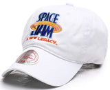 Space Jam Mitchell & Ness Adjustable Unstructured Clean Up White Hat
