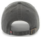 Tampa Bay Buccaneers NFL ’47 Brand Adjustable Unstructured Clean Up Charcoal Hat