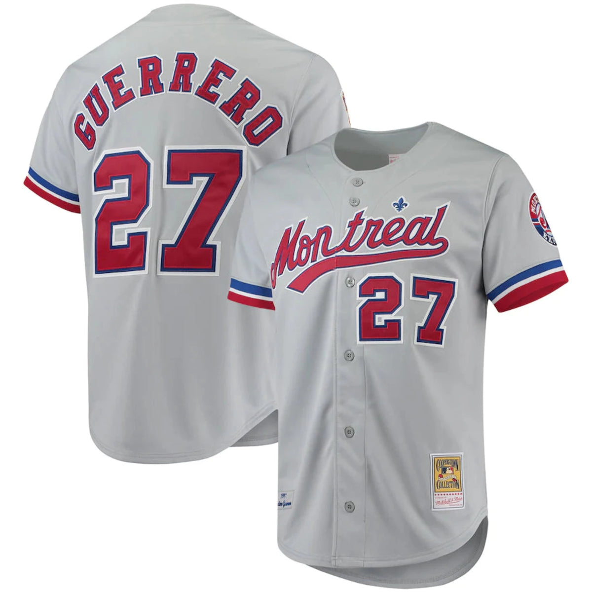 応援グッズ Montreal Expos Vladimir Guerrero jersey Vladimir Guerrero Montreal Expos Mitchell & Ness Cooperstown