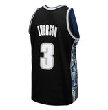 Men's Mitchell & Ness NBA Allen Iverson Georgetown Hoyas 1995/96 Swingman Jersey - Black