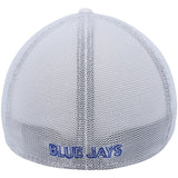 New Era Toronto Blue Jays 39Thirty Flex Hat - White/Grey Batting Practice