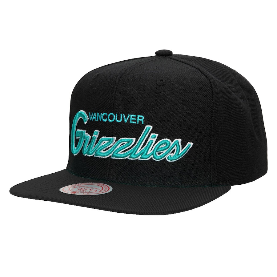 Men s Mitchell Ness Black Vancouver Grizzlies Hardwood Classics Foun The Sports Collection
