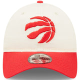 New Era Toronto Raptors 2022 NBA Draft 9Twenty Adjustable Hat - Cream/Red