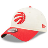 New Era Toronto Raptors 2022 NBA Draft 9Twenty Adjustable Hat - Cream/Red