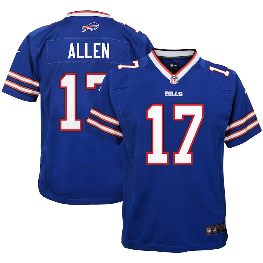 Youth Nike Josh Allen Royal Buffalo Bills Game Jersey – The