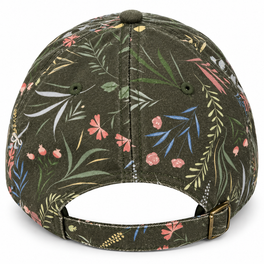 '47 NFL Boston Bruins Women's Verbena Clean Up Adjustable Hat - Green Floral