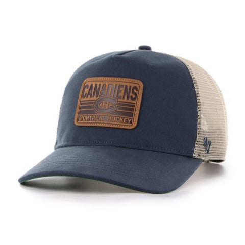 '47 NHL Montreal Canadiens Squamish Hitch Mesh Snapback Hat - Navy