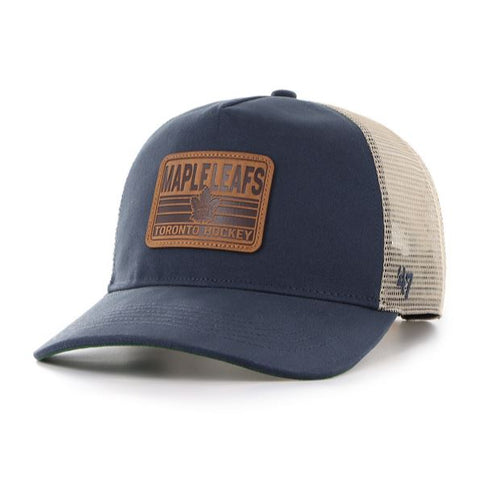 '47 NHL Toronto Maple Leafs Squamish Hitch Mesh Snapback Hat - Blue