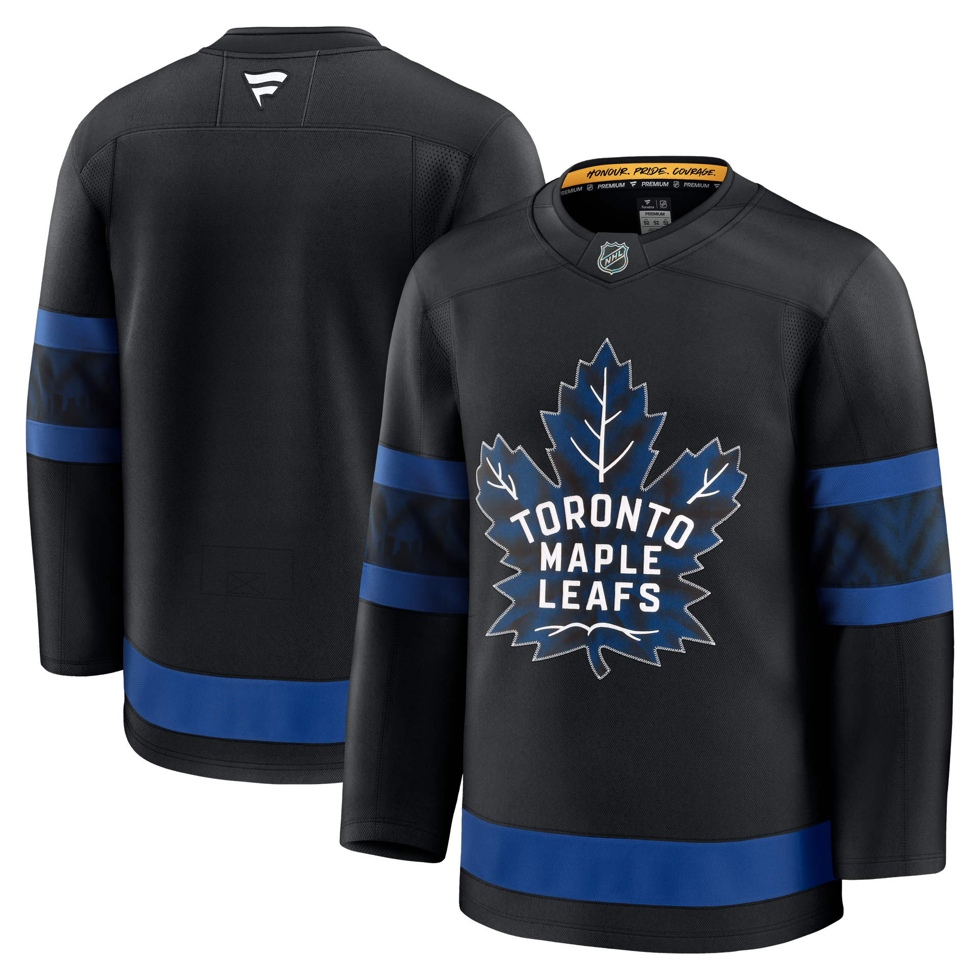トップス XXL  everyone JERSEY BLACK TRACK Fanatics Toronto Maple Leafs Alternate Premium Blank Jersey