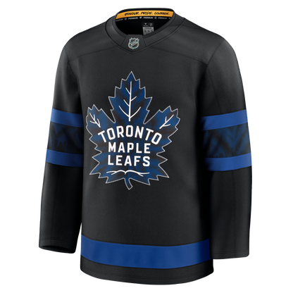 Fanatics Toronto Maple Leafs Alternate Premium Blank Jersey - Black