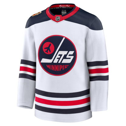 Fanatics Men's NHL Winnipeg Jets Blank Premium Jersey - White