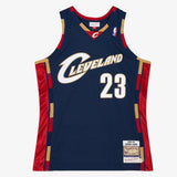Mitchell & Ness Men's NBA Cleveland Cavaliers LeBron James 2003-04 Authentic Jersey - Navy