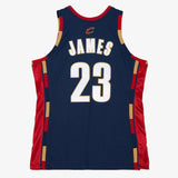 Mitchell & Ness Men's NBA Cleveland Cavaliers LeBron James 2003-04 Authentic Jersey - Navy
