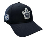 American Needle Toronto Maple Leafs NHL Sidepatch Velcro Adjustable Hat - Navy