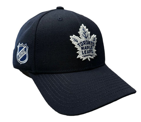 American Needle Toronto Maple Leafs NHL Sidepatch Velcro Adjustable Hat - Navy