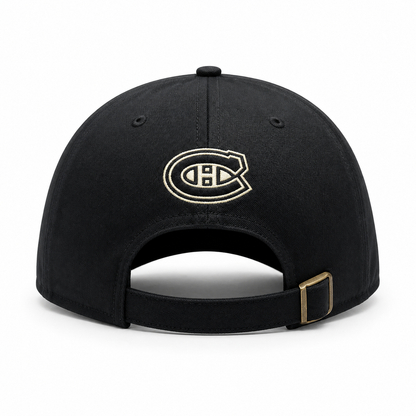 47 Montreal Canadiens Zoey Clean Up Adjustable Hat - Black