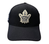 American Needle Toronto Maple Leafs NHL Sidepatch Velcro Adjustable Hat - Navy