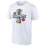 Fanatics Men's 2025 Canada 4 Nations Face-Off Champions T-Shirt -White