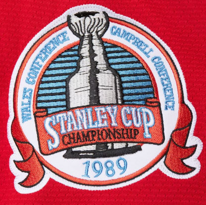 Mitchell & Ness NHL Theoren Fleury Calgary Flames 1989 Stanley Cup Finals Jersey - Red