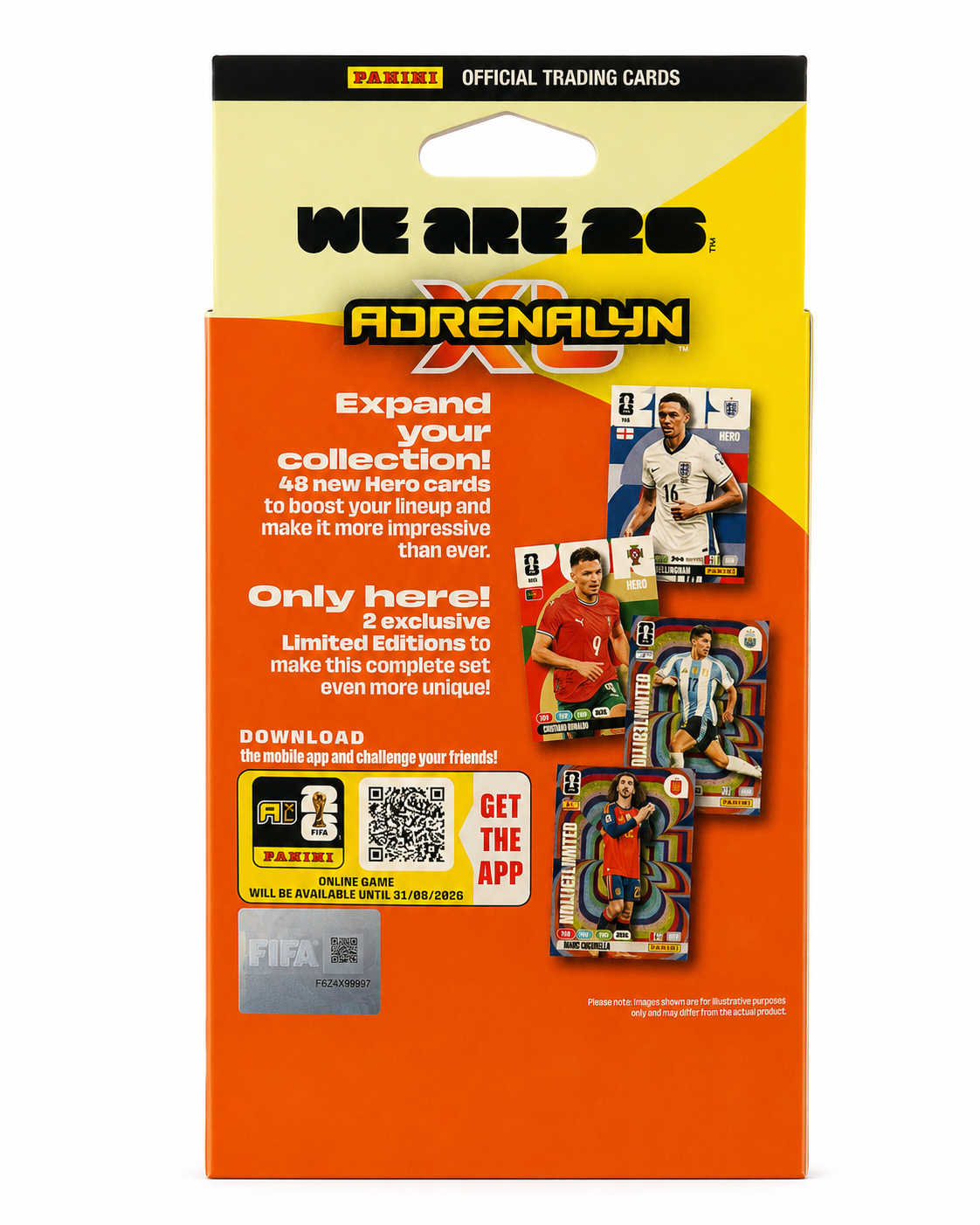 PANINI FIFA World Cup 2026 Adrenalyn XL Trading Cards
