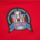 Mitchell & Ness NHL Steve Yzerman Detroit Red Wings 1997 Stanley Cup Finals Jersey - Red