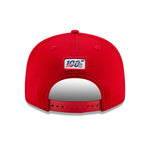 New Era NFL San Francisco 49ers 9FIFTY Sideline Road Red Adjustable Snapback