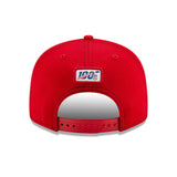 New Era NFL San Francisco 49ers 9FIFTY Sideline Road Red Adjustable Snapback