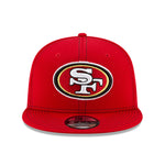 New Era NFL San Francisco 49ers 9FIFTY Sideline Road Red Adjustable Snapback