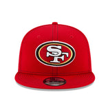 New Era NFL San Francisco 49ers 9FIFTY Sideline Road Red Adjustable Snapback