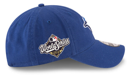 New Era MLB Toronto Blue Jays 2025 World Series Side Patch 9TWENTY Adjustable Hat - Royal Blue