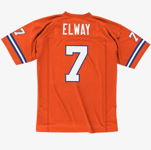 Mitchell & Ness NFL John Elway #7 Legacy Jersey - Orange