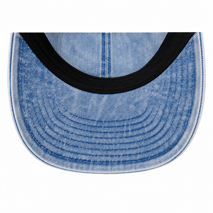 Mitchell & Ness MLB Toronto Blue Jays Denim Wash 1904 Unstructured Adjustable Hat - Blue