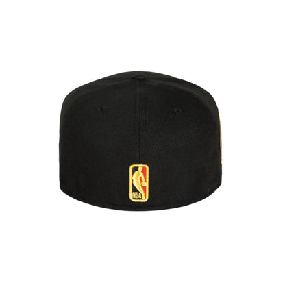 New Era NBA Toronto Raptors 1X Champs Side Patch 59FIFTY Fitted Hat - Black