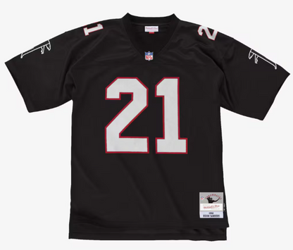 Mitchell & Ness Deion Sanders Atlanta Falcons 1992 Legacy Player Jersey - Black