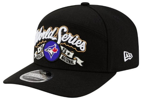 New Era MLB Toronto Blue Jays 2025 ALCS Champions 9SEVENTY Stretch Snap Adjustable Cap - Black