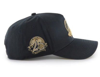 '47 NHL Vancouver Canucks MVP Deluxe DT Snapback Hat - Black/Gold